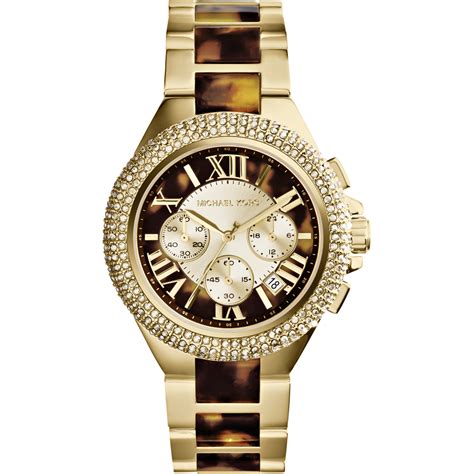 michael kors gouden horloge|horloge michael kors dames.